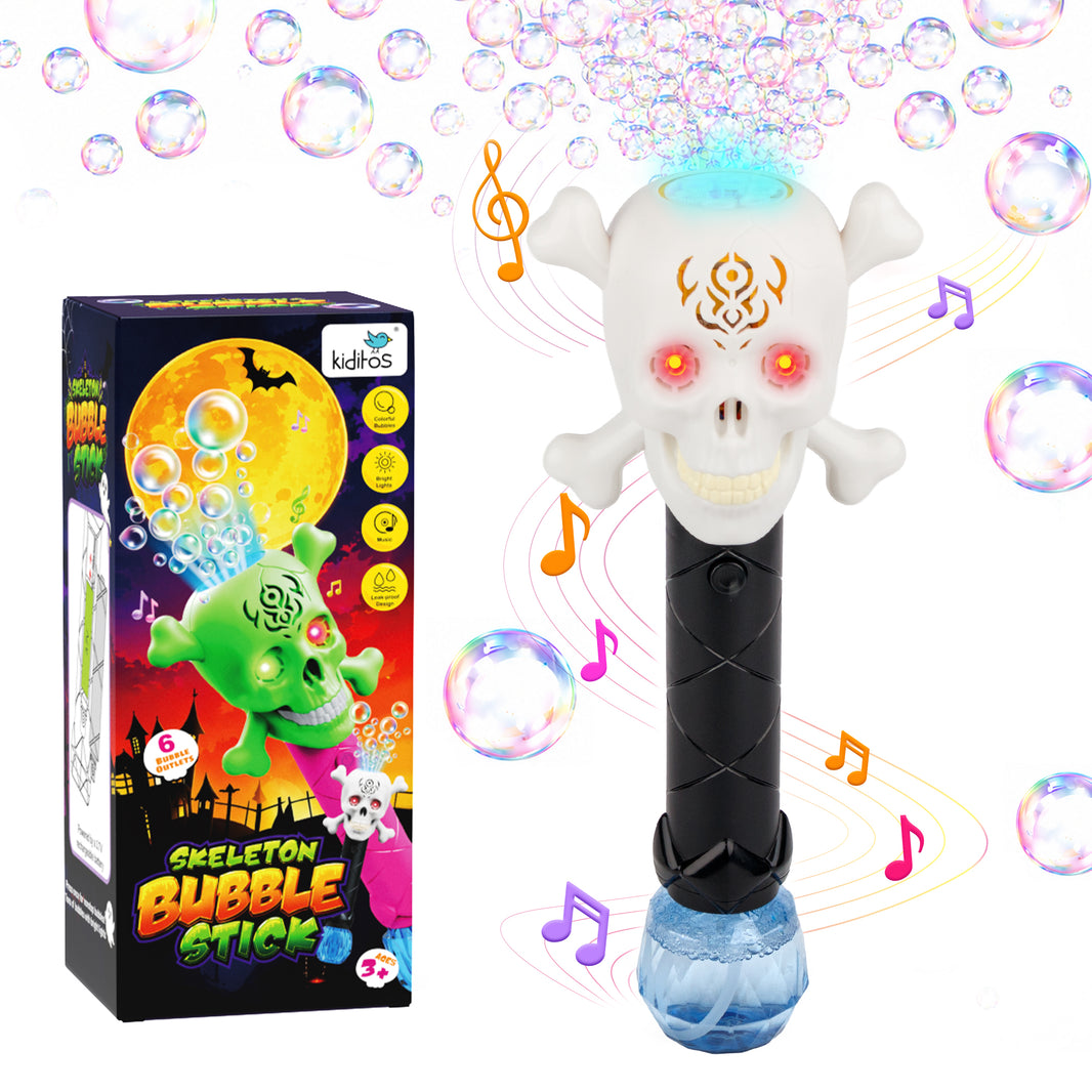 Kiditos Light Up Skeleton Bubble Wand