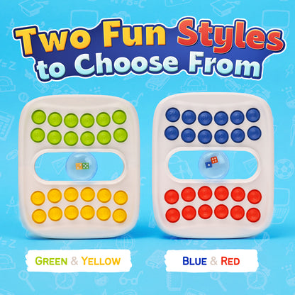 Kiditos Super Sensory Fidget Math Game, Red & Blue Matching Toy