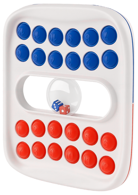 Kiditos Super Sensory Fidget Math Game, Red & Blue Matching Toy