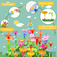 Kiditos 173PCS Flower Garden Building Toys