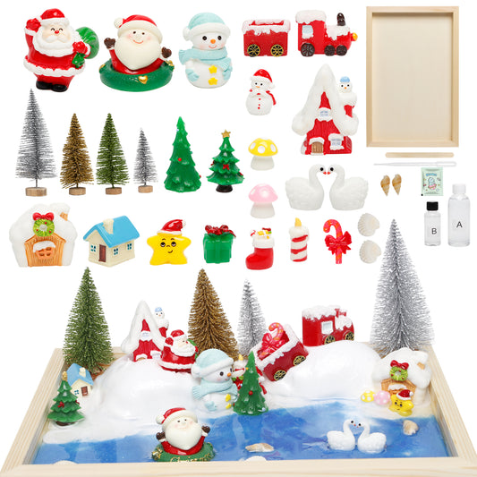 Kiditos Christmas Micro Landscape Miniature DIY Toy Kit (ML-CE)