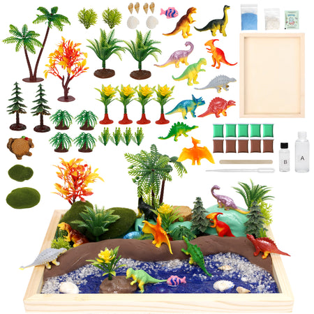 Kiditos Dinosaur DIY Micro Landscape Miniature Toy Kit (ML-DC)