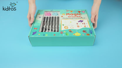 Kiditos Reusable Grooved Handwriting Workbook