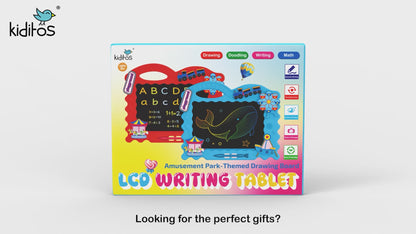 Kiditos LCD Writing Tablet Set, Reusable Drawing Board