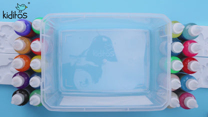 Kiditos Magic Water Elf Kit, Dinosaur Theme, 20 Colors