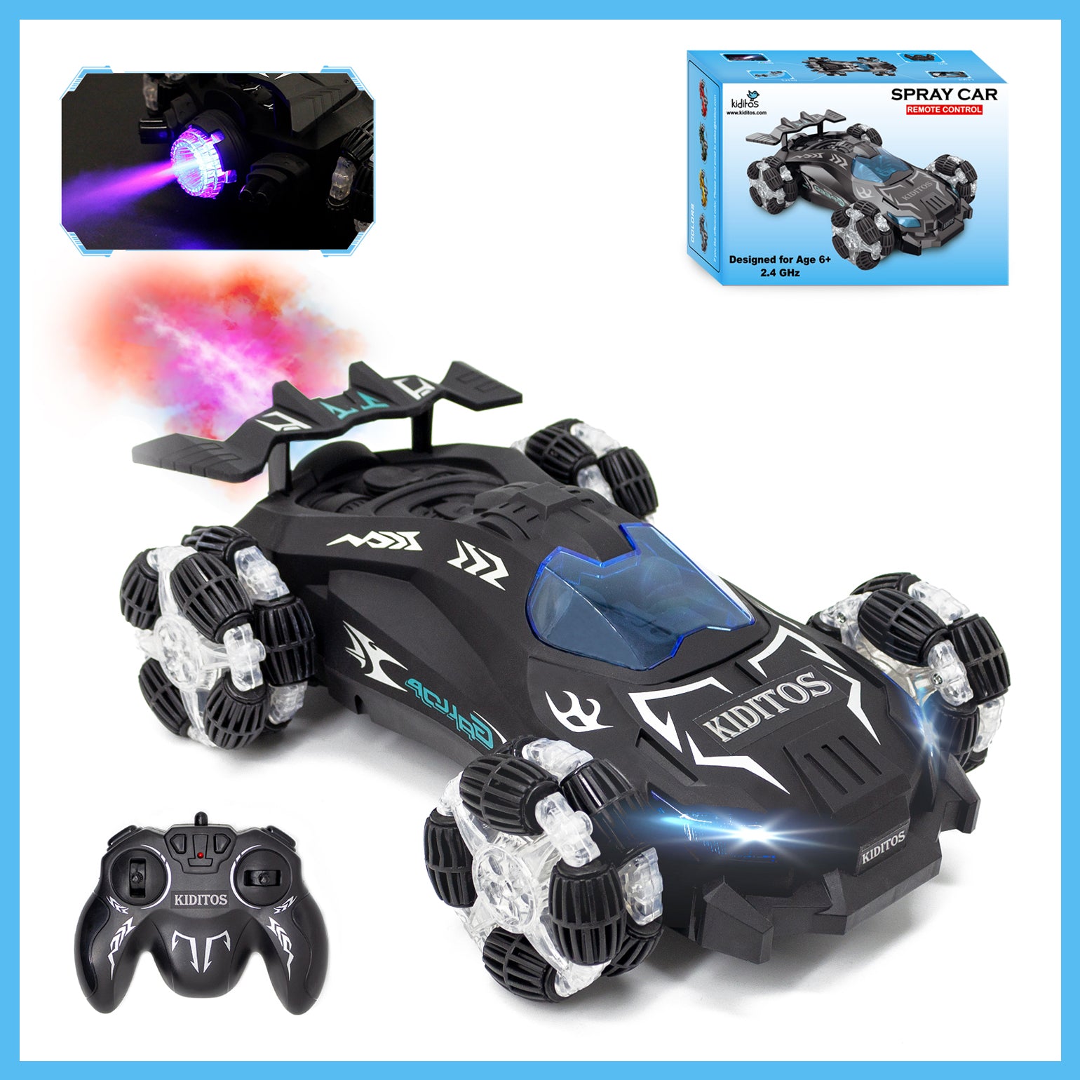 Remote Control Spray Racing Car Spray Remote Race car – Kiditos